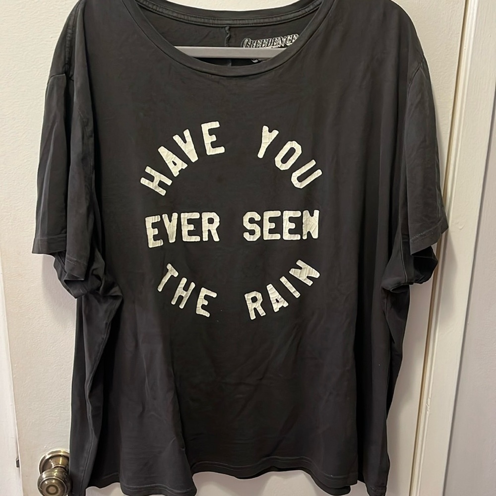 Oversized band tee Lucky 🍀 Brand